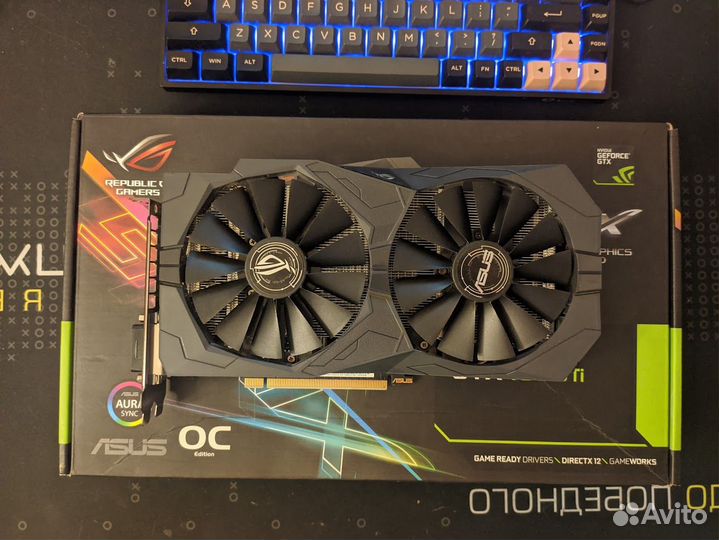 Gtx 1050ti asus rog strix в идеале