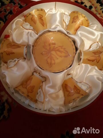 Кофейный фарфоровый сервиз Arti M