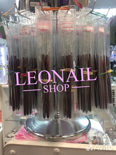 Кисти тонкие для маникюра