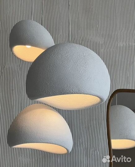 Светильник Ваби Саби Джапанди белый и серый