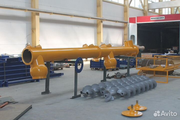 Шнековые транспортёры, винтовые конвейеры