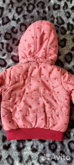 Куртка, шапочка и шарф