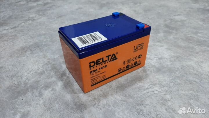 Аккумуляторная батарея Delta DTM 1212 (12V / 12Ah)