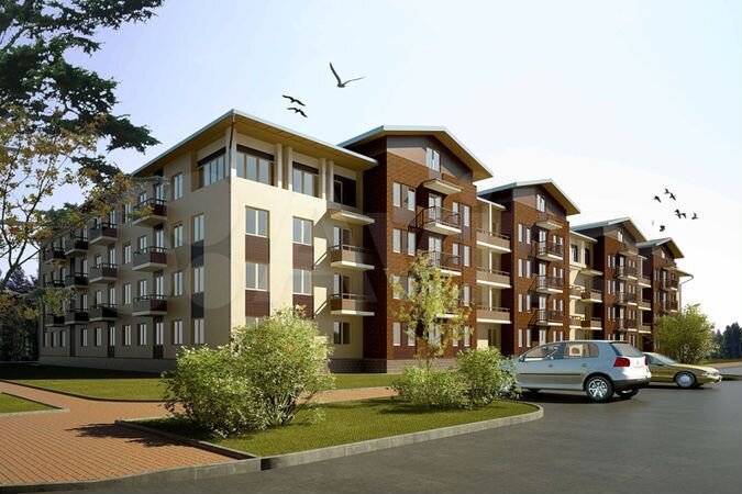 2-к. квартира, 49,4 м², 2/4 эт.