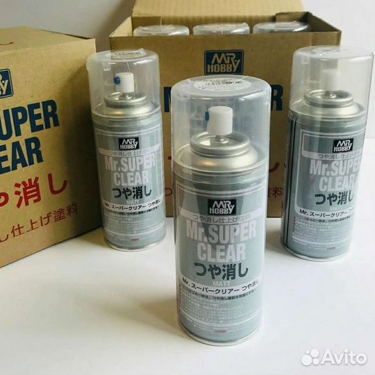 Mr. Super Clear Mat. Лак матовый клир