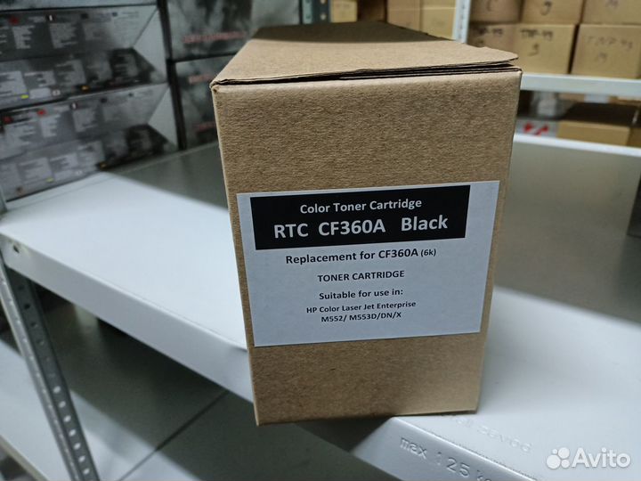 CF360A картридж совместимый Black (6k) 7Q