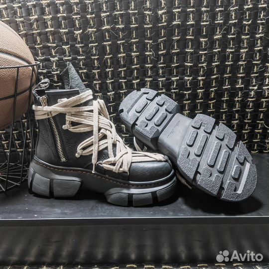 Rick owens dr martens 1460 megalaces boots