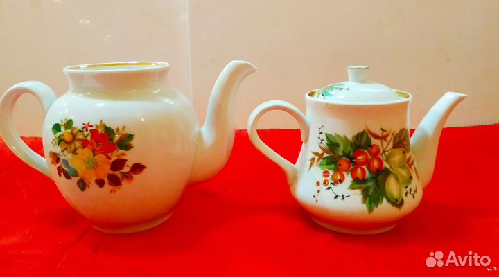 Заварочные чайники заводов Пролетарий и Дулево ссс