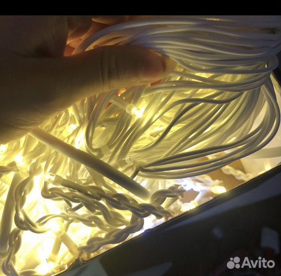 Бахрома гирлянда уличная