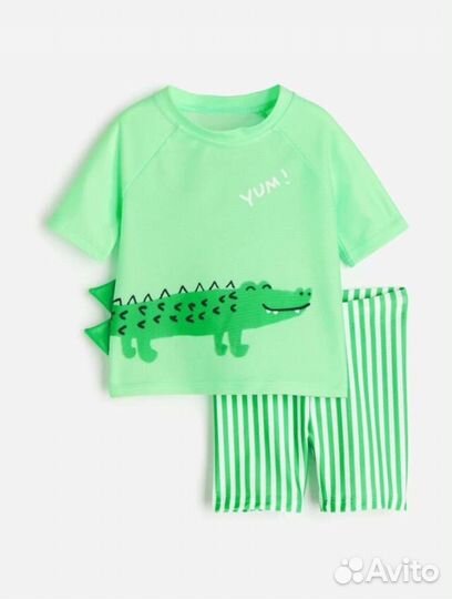 Костюм купальный UPF 50 новый HM 86 92