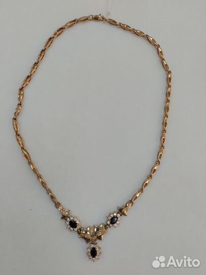 Золотое колье 585