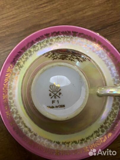 Тарелки и чашки гдр