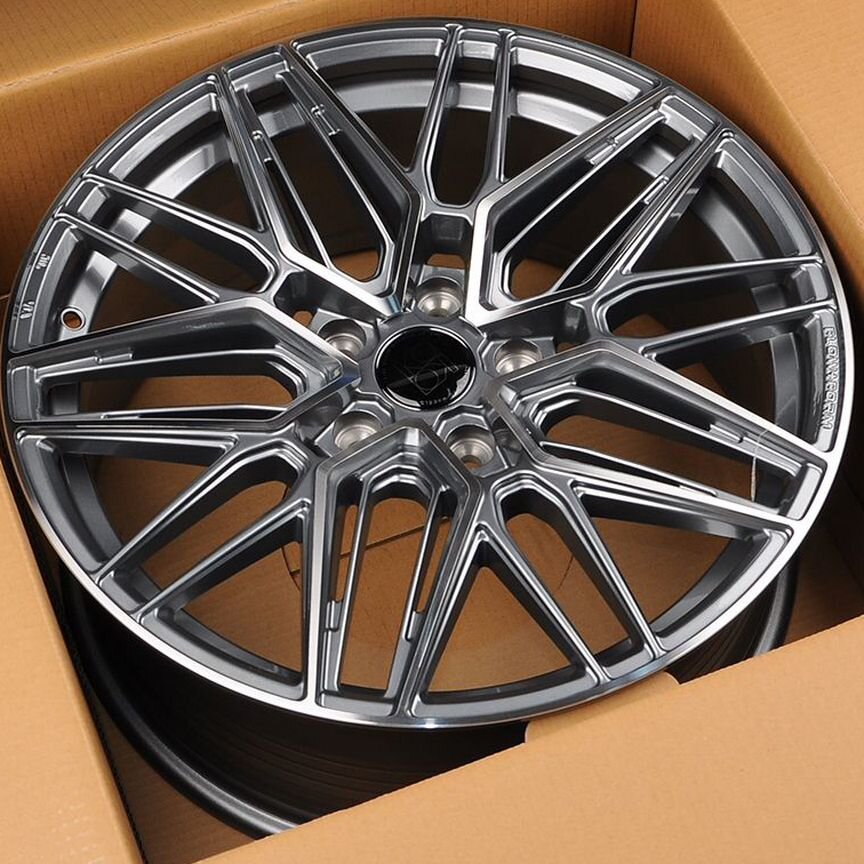 Диски KoKo Kuture FF581 8.5x20/5x120 D72.6 ET35 Grey Face литой