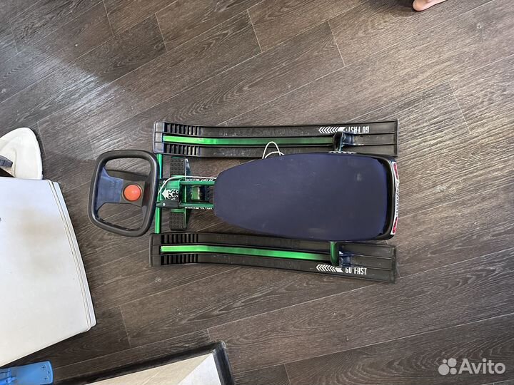 Детские санки снегокат