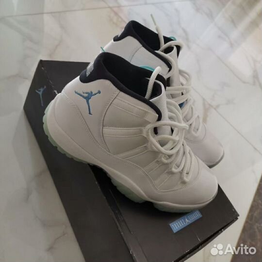 Nike air jordan 11 legend blue оригинал