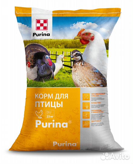 Корм Purina для с.х. животных и птицы