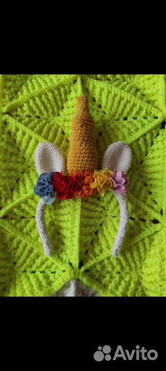 Вязаная кукла ручной работы