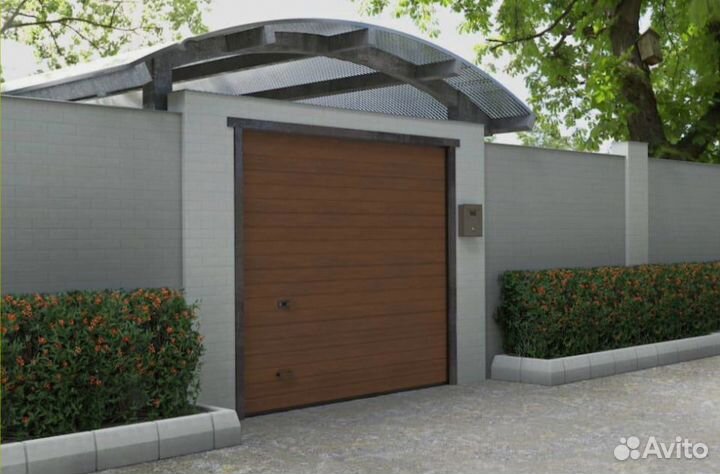 Секционные ворота