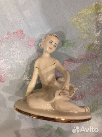 Фарфоровые статуэтки балерина лфз