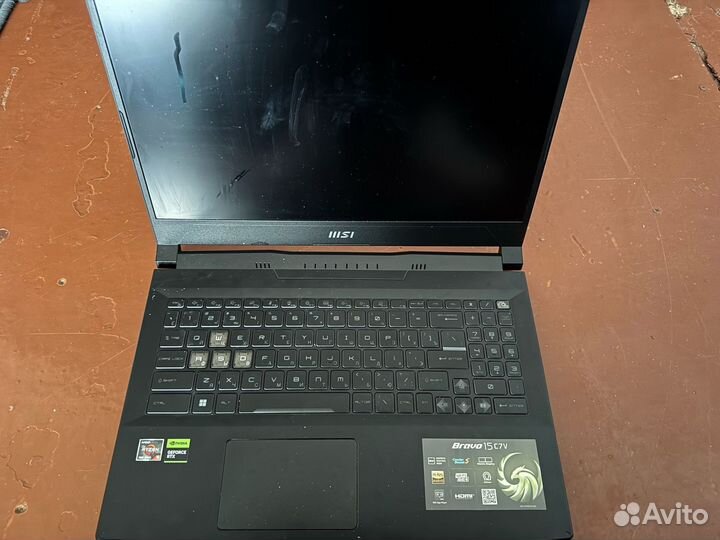 Игровой ноутбук msi с 4060 на борту