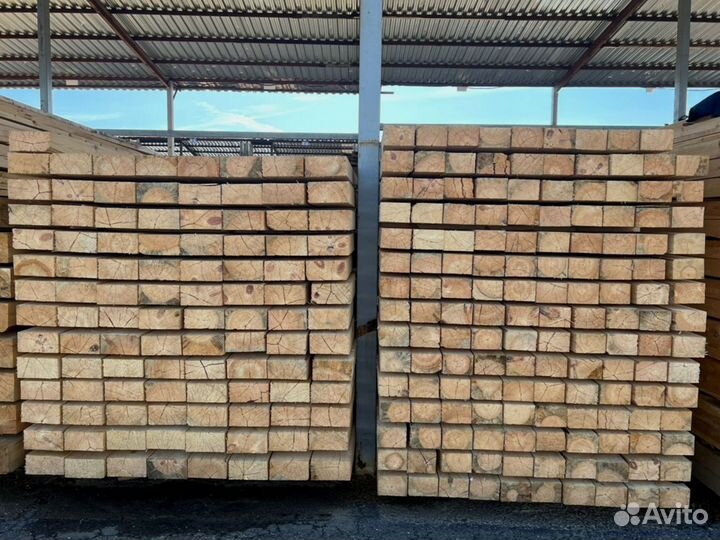 Доска обрезная 50х150х6000мм 1 сорт ГОСТ