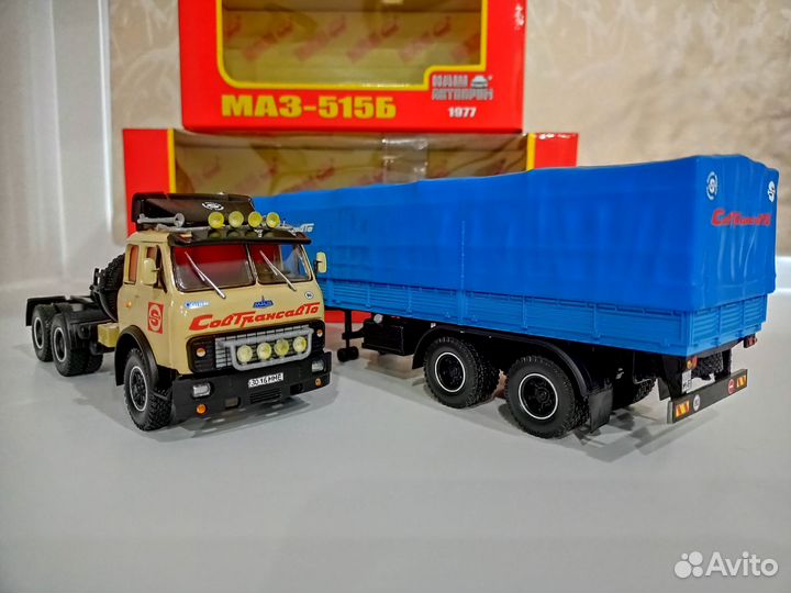 Маз 515Б + полуприцеп 5205