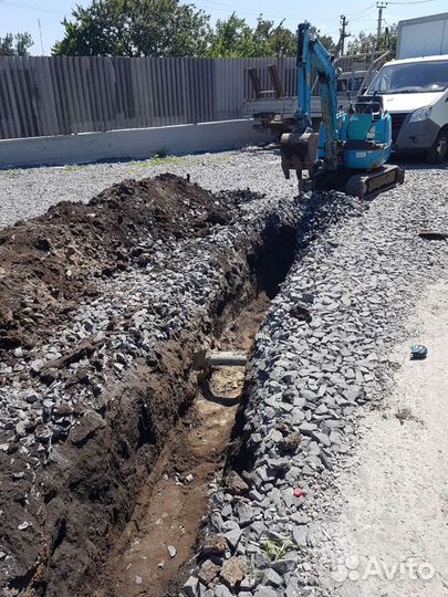 Услуги мини экскаватора