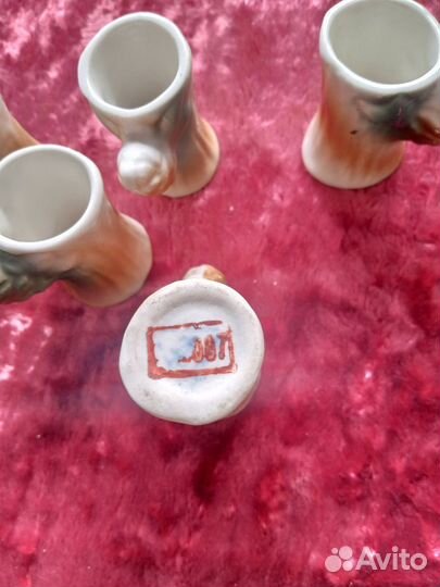 Стопка рюмка керамика фарфор