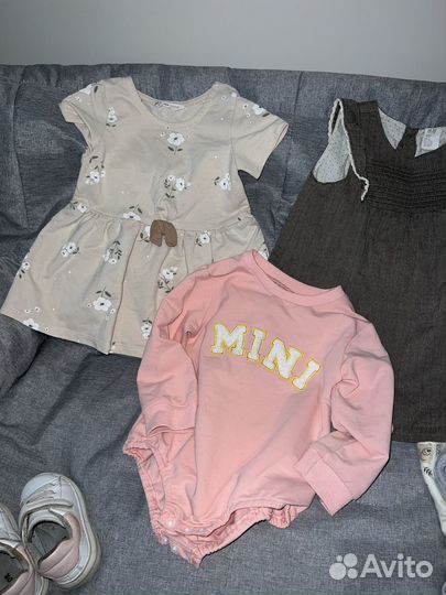 Платье для девочки hm 80