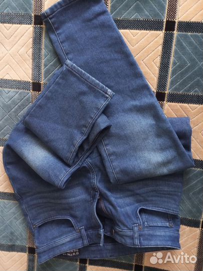 Джинсы детские теплые