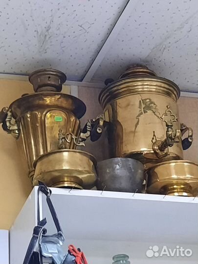 Самовары на дровах, старинные