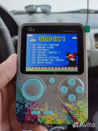 Портативная приставка G-5, новая (в наличии)