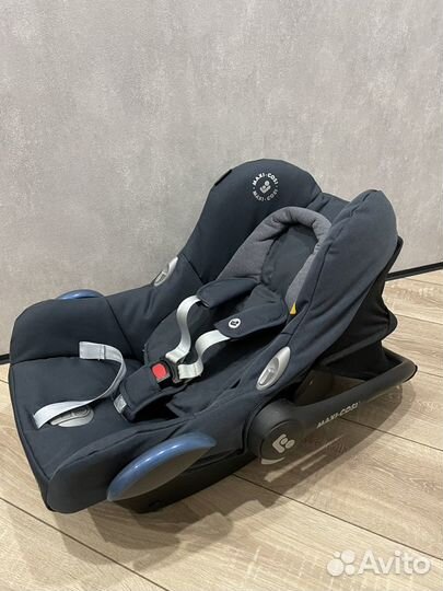 Автолюлька maxi-cosi cabriofix, 0-13 кг, синяя