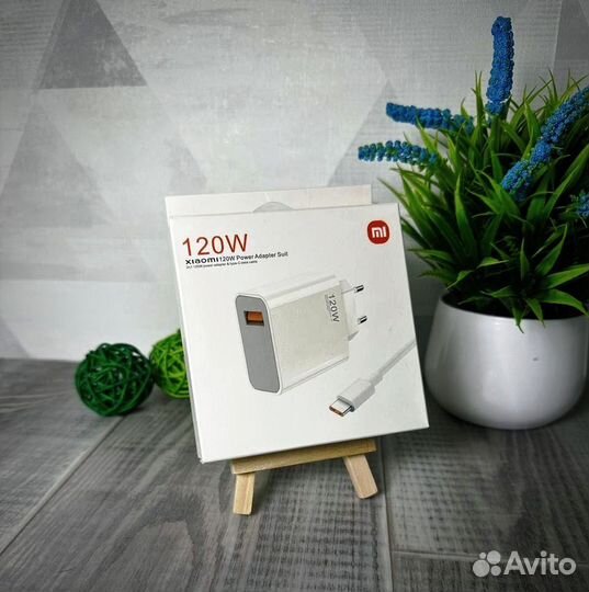 Зарядное устройство Xiaomi 120W с кабелем