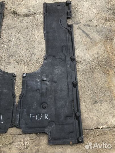 Защита днища на BMW F02 08-12 г в