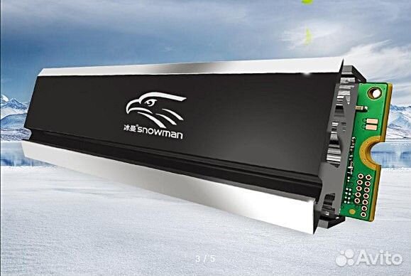 Радиатор Snowman M.2 SSD Cooler 2280