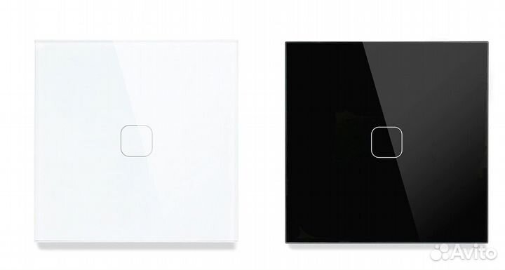 Умный сенсорный выключатель wifi Алиса 1/2/3 сек