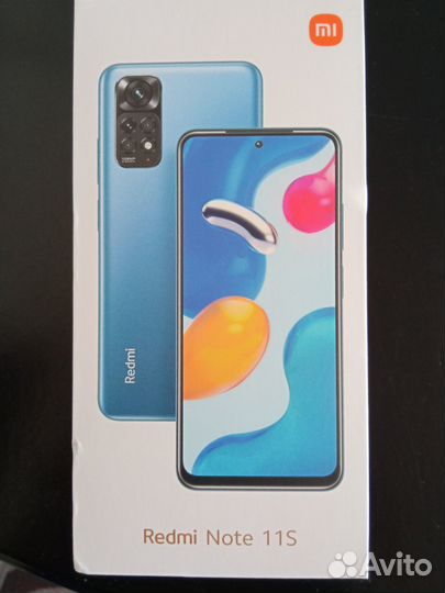Смартфон xiaomi redmi note 11s новый, 8-128