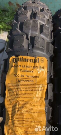 Continental TKC80 Twinduro 110/80-19 + 150/70-17