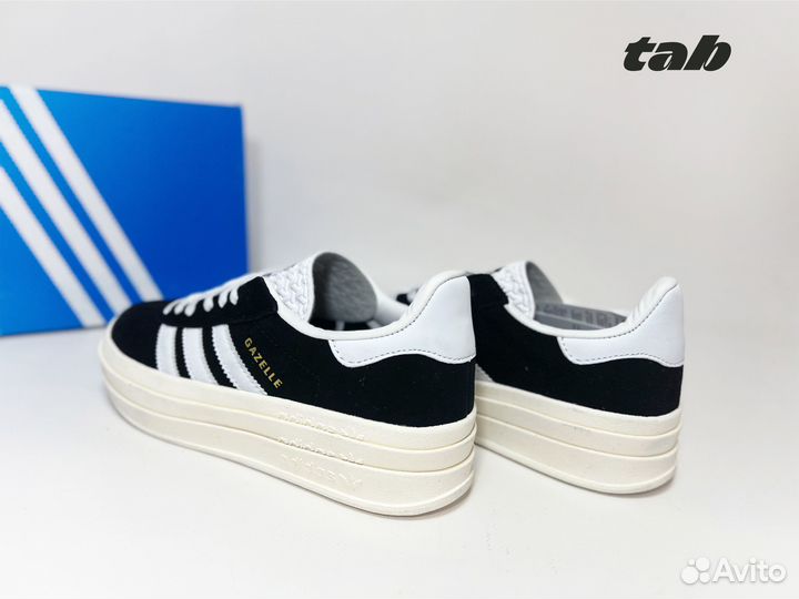 Кроссовки женские Adidas Gazelle Bold Core Black