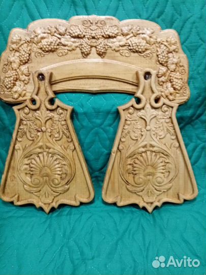 Набор разделочных досок на подставке