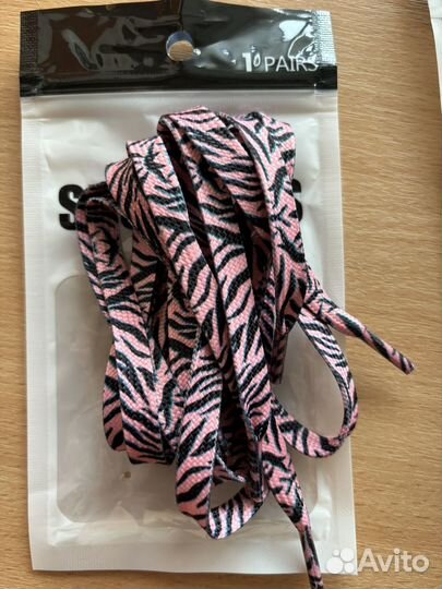 Анималистичные шнурки-украшения для обуви