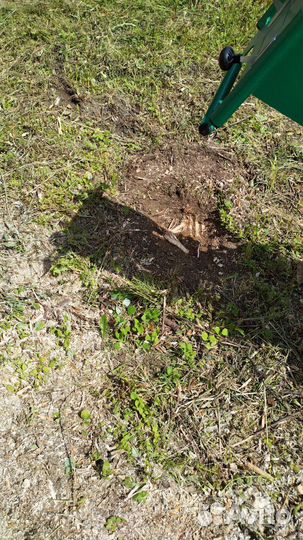 Удаление пней, корчевание, аренда дробилки пней