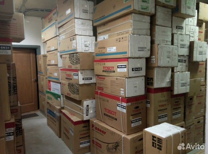 Кондиционер новый с гарантией 2 года