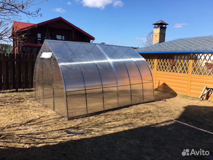 Теплица с шагом 0,65 капля