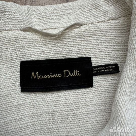 Пальто тренч на лето massimo dutti XS