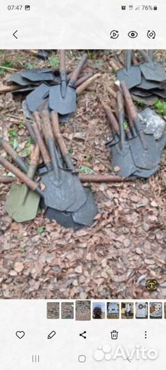 Малая пехотная лопата СССР