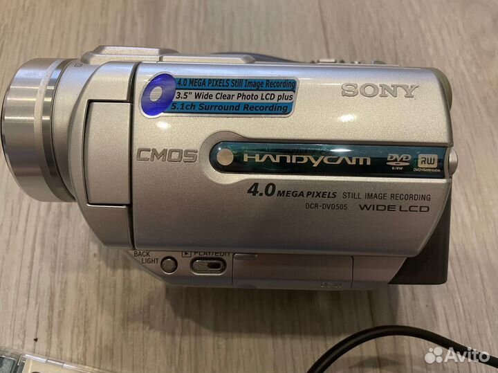 Sony DCR-DVD505