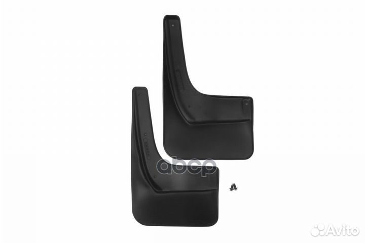 Брызговики зад.VW polo 10-15 2 шт. NLF.51.30.E1