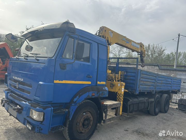КАМАЗ 65117 с КМУ, 2013